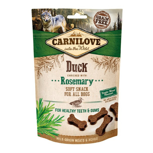 Carnilove Dog Snack Fresh Soft Duck+Rosemary 200g