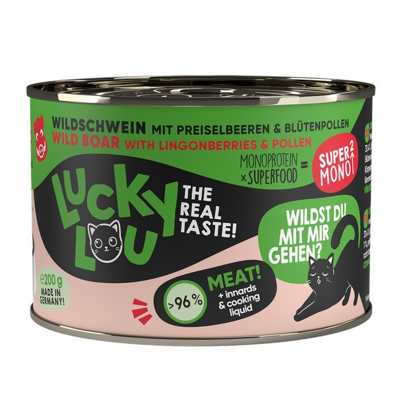 Lucky Lou SuperMono Dzik puszka 200g