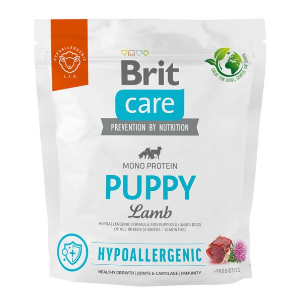 Brit Care Hypoallergenic Puppy Lamb 1kg