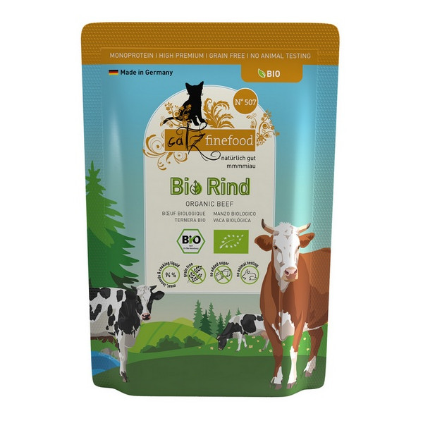 Catz Finefood Bio N.507 Wołowina saszetka 85g