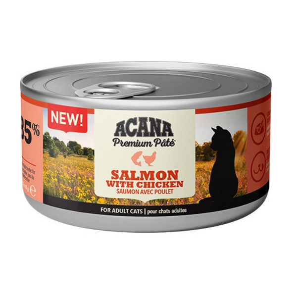 Acana Cat Premium Pate Salmon & Chicken puszka 85g