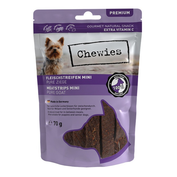 Chewies Meat Strips Mini Koza 70g