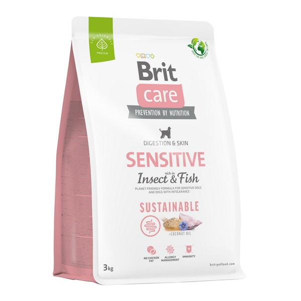 Brit Care Sustainable Sensitive Insect & Fish 3kg