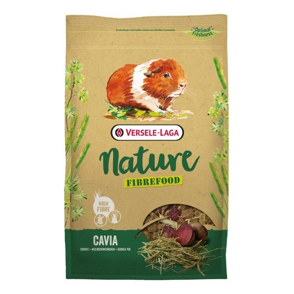 Versele-Laga Fibrefood Cavia Nature wysokobłonnikowy pokarm dla świnki morskiej 1kg