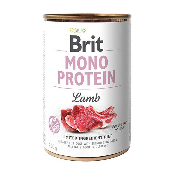 Brit Mono Protein Lamb puszka 400g