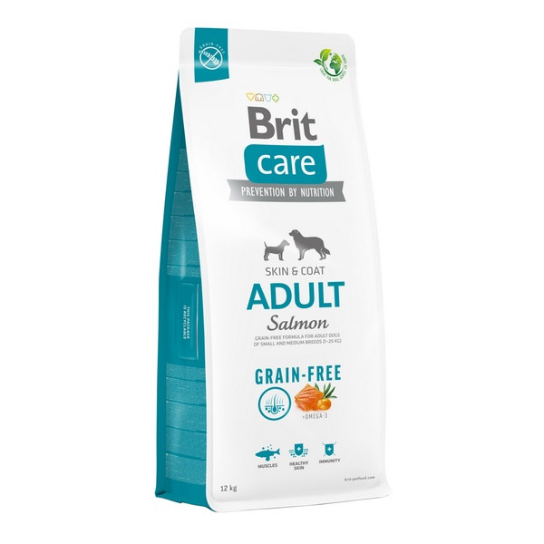 Brit Care Grain Free Adult Small & Medium Salmon 12kg