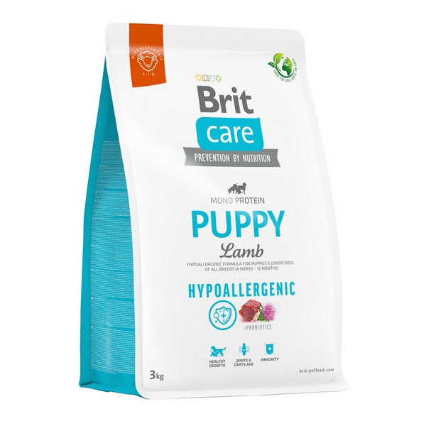 Brit Care Hypoallergenic Puppy Lamb 3kg