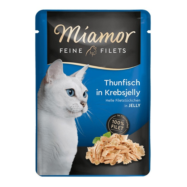 Miamor Feine Filets Tuńczyk & Galaretka krabowa saszetka 100g