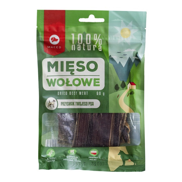 Maced 100% Natura Mięso wołowe 60g