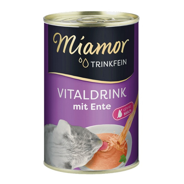 Miamor Vitaldrink z kaczką puszka 135g