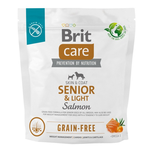 Brit Care Grain Free Senior & Light Salmon 1kg