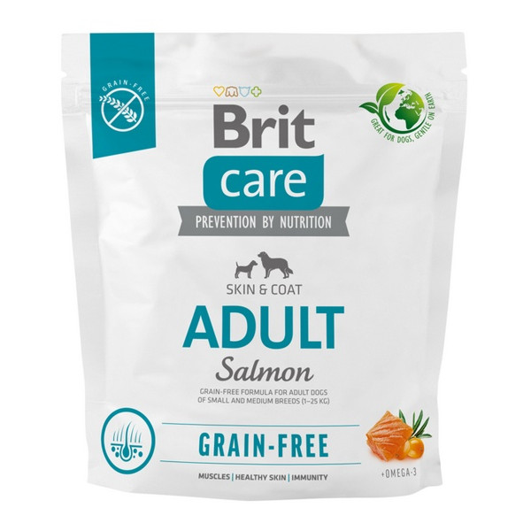 Brit Care Grain Free Adult Small & Medium Salmon 1kg