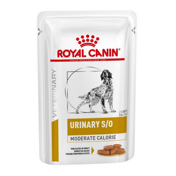 Royal Canin Veterinary Diet Canine Urinary S/O Moderate Calorie saszetka 100g