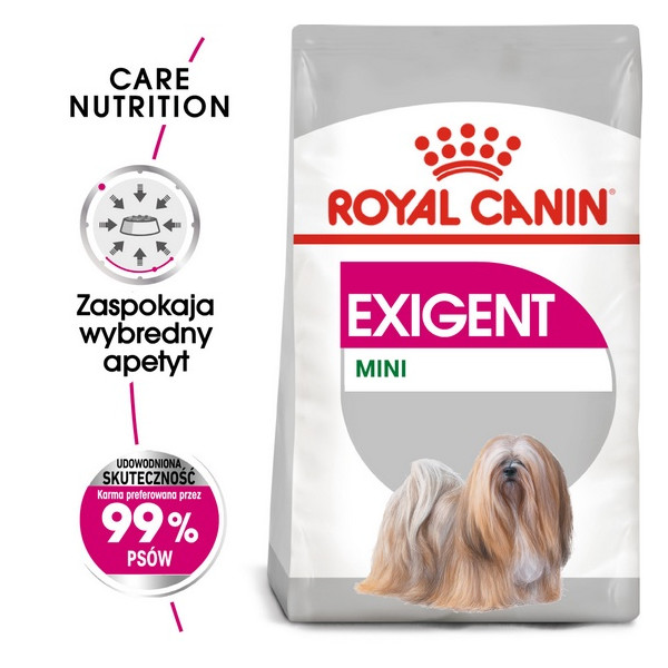 Royal Canin Mini Exigent karma sucha dla psów dorosłych, ras małych, wybrednych 1kg