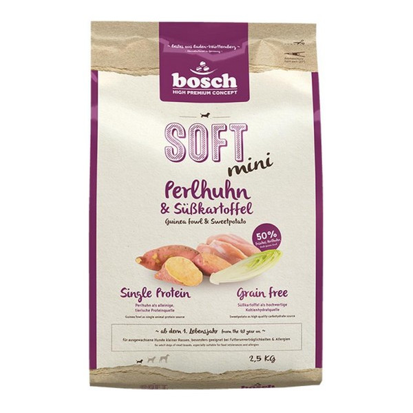 Bosch Soft Mini Perliczka & Bataty 2,5kg