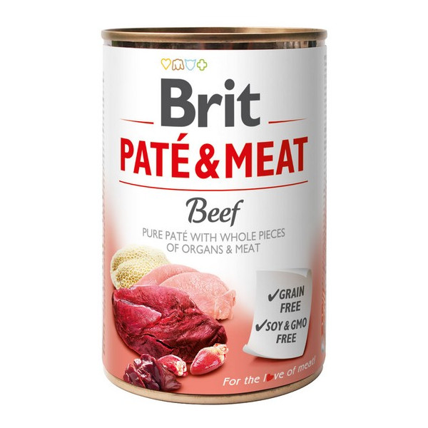 Brit Pate & Meat Dog Beef puszka 400g