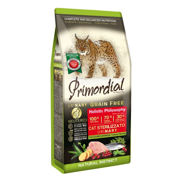 Primordial Cat Grain Free Urinary Turkey & Herring 2kg