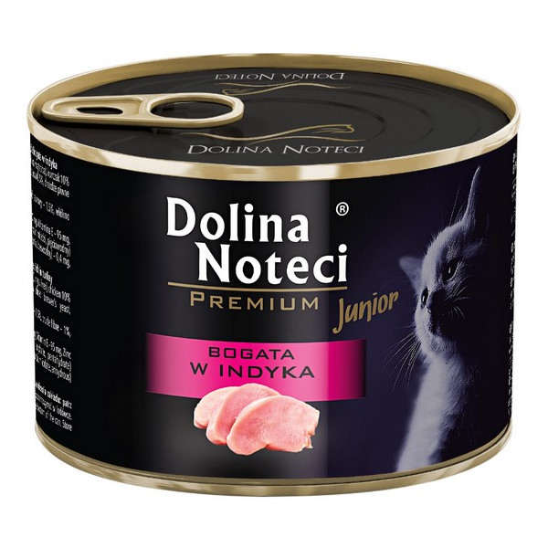 Dolina Noteci Premium Kot Junior Bogata w indyka puszka 185g