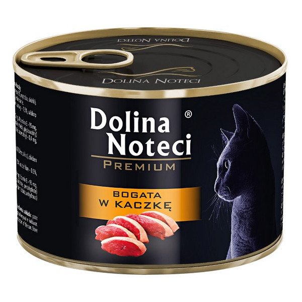 Dolina Noteci Premium Kot Bogata w kaczkę puszka 185g