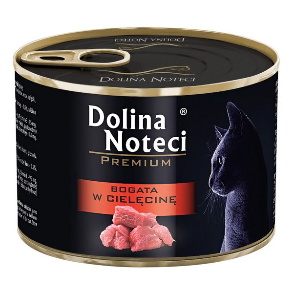 Dolina Noteci Premium Kot Bogata w cielęcinę puszka 185g