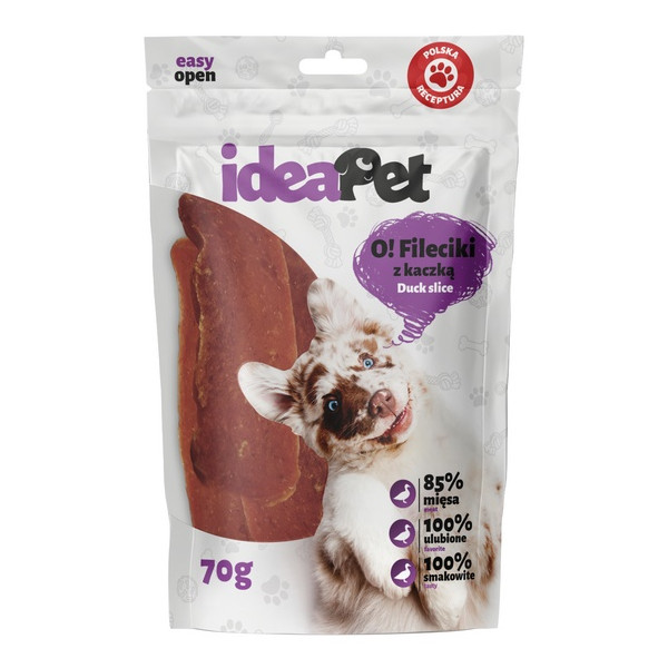 IdeaPet O! Fileciki z kaczką 70g