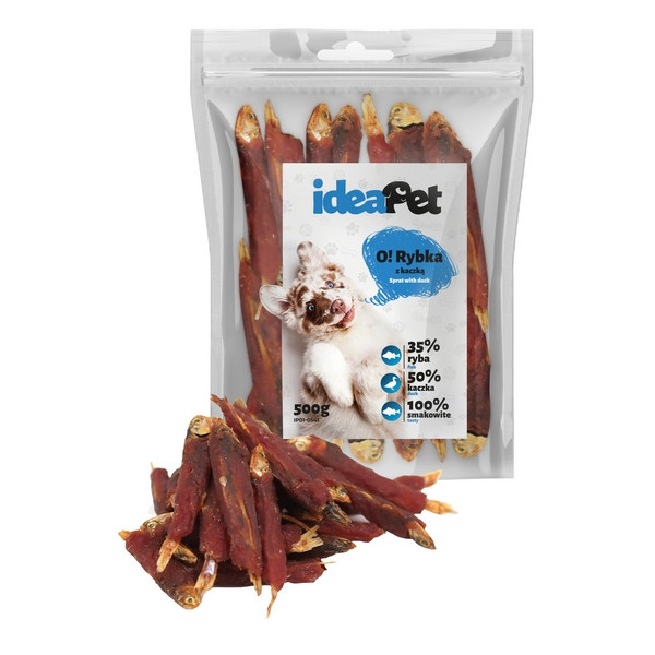 IdeaPet Rybka z kaczką 500g