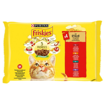 Friskies Mix mięsny w sosie...