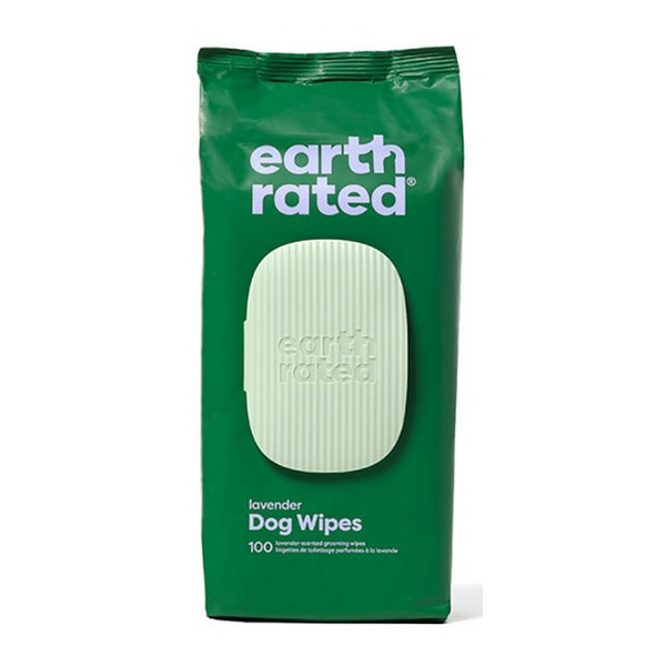 Earth Rated Chusteczki kompostowalne lawendowe 100szt