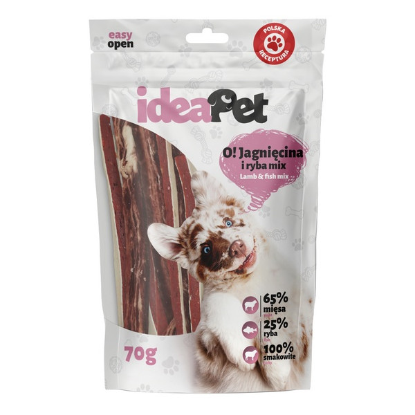 IdeaPet O! Jagnięcina i ryba mix 70g