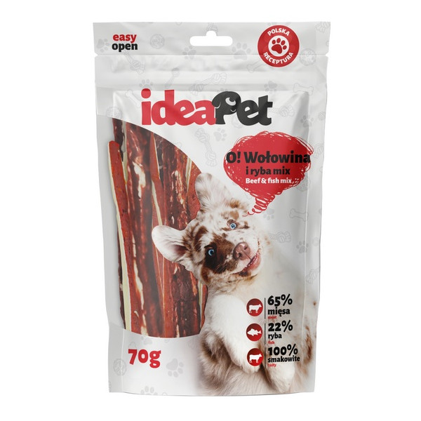 IdeaPet O! Wołowina i ryba mix 70g