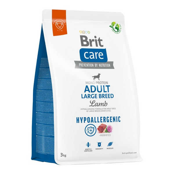 Brit Care Hypoallergenic Adult Large Lamb 3kg