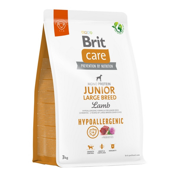 Brit Care Hypoallergenic Junior Large Lamb 3kg