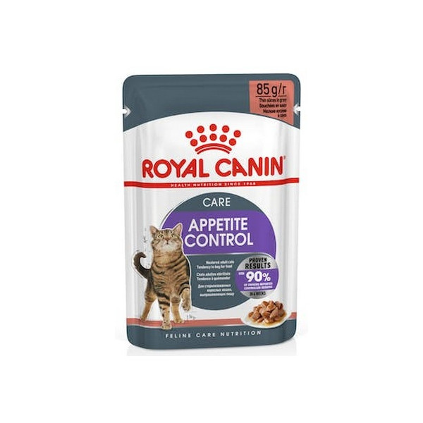 Royal Canin Appetite Control Care karma mokra w sosie dla kotów dorosłych, domagających się jedzenia saszetka 85g