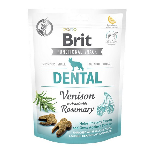 Brit Functional Snack Dental Venison 150g