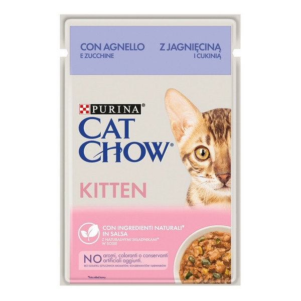 Purina Cat Chow Kitten Jagnięcina saszetka 85g