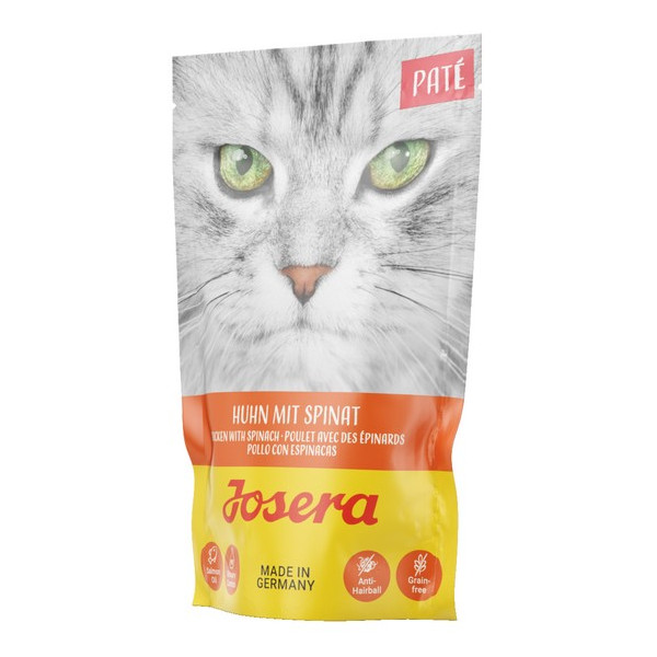 Josera Pasztet Kurczak & szpinak saszetka 85g