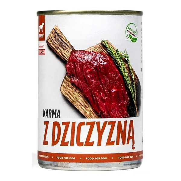 TUF TUF Mielonka z dziczyzną puszka 400g