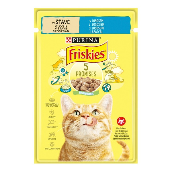 Friskies Łosoś saszetka 85g