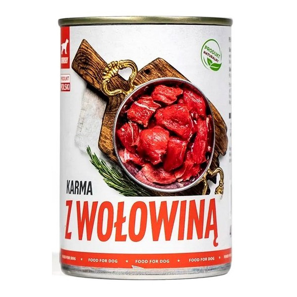 TUF TUF Mielonka z wołowiną puszka 400g