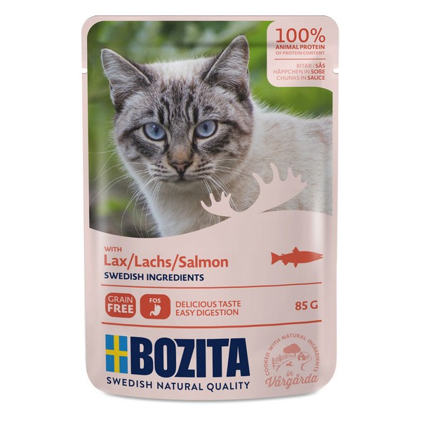 Bozita Cat Łosoś w sosie saszetka 85g