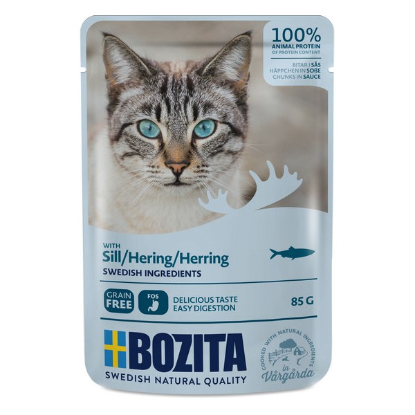 Bozita Cat Śledź w sosie saszetka 85g