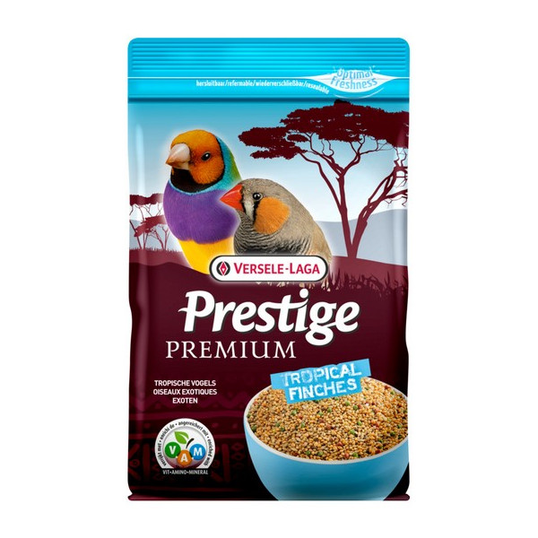 Versele-Laga Prestige Tropical Finches Premium małe ptaki egzotyczne 800g