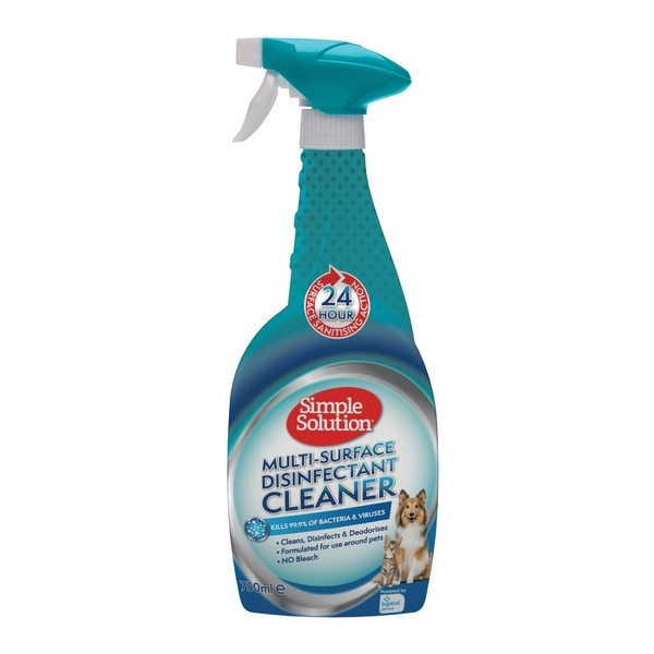 Simple Solution Multi-Surface Disinfectant Cleaner - preparat dezynfekujący spray 750ml