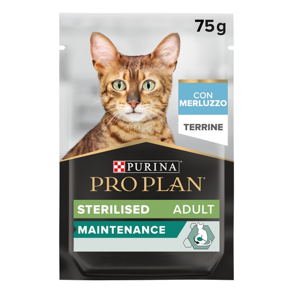 Purina Pro Plan Cat Sterilised dorsz saszetka 75g