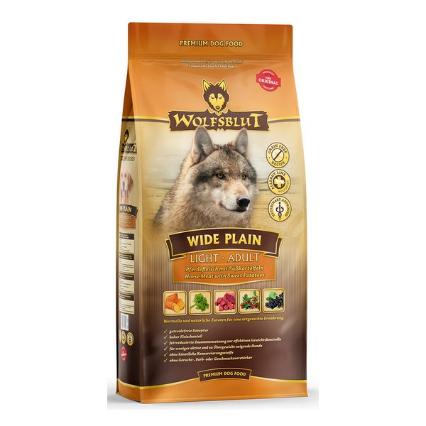 Wolfsblut Dog Wide Plain Adult Light - konina i bataty 2kg