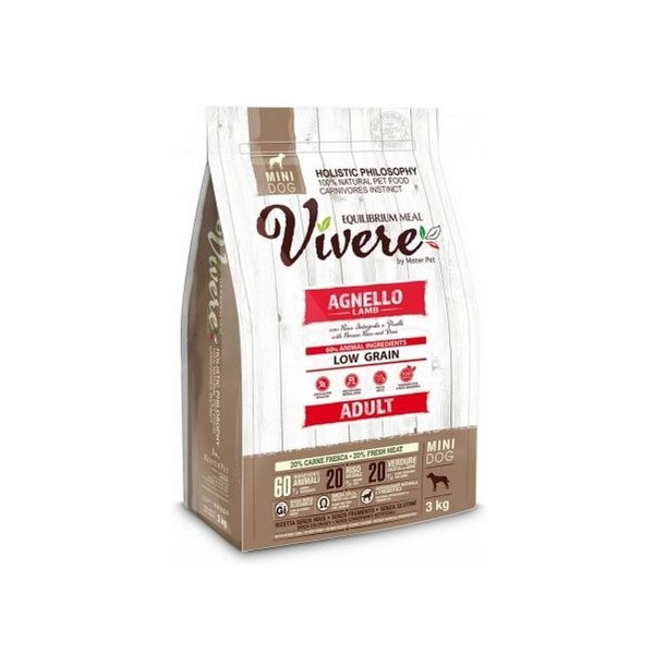 Vivere Dog Mini Adult Lamb 3kg