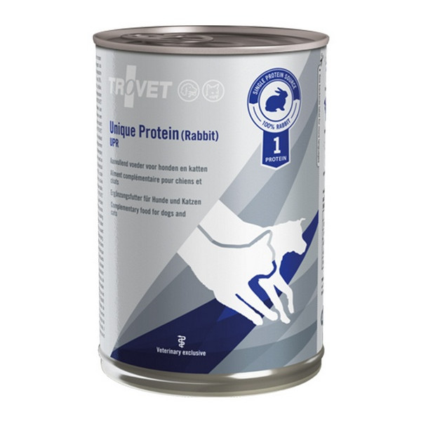 Trovet Unique Protein UPR Królik dla psa i kota puszka 400g