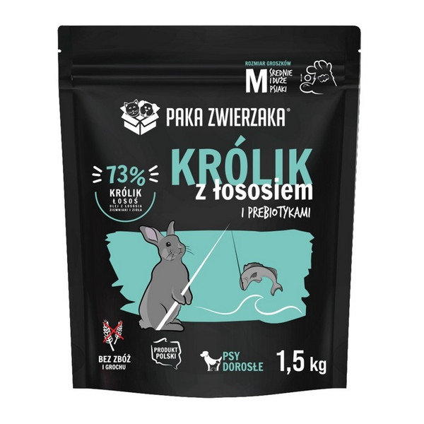 Paka Zwierzaka Seventh Heaven Królik łososiem M 1,5kg