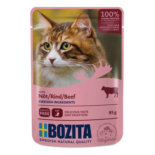 Bozita Cat Wołowina w galaretce saszetka 85g