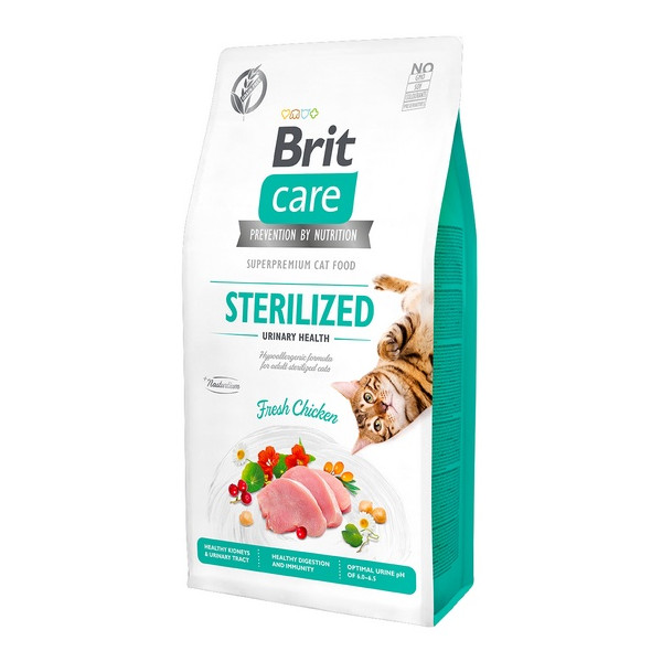 Brit Care Cat Grain Free Sterilized Urinary Health 2kg